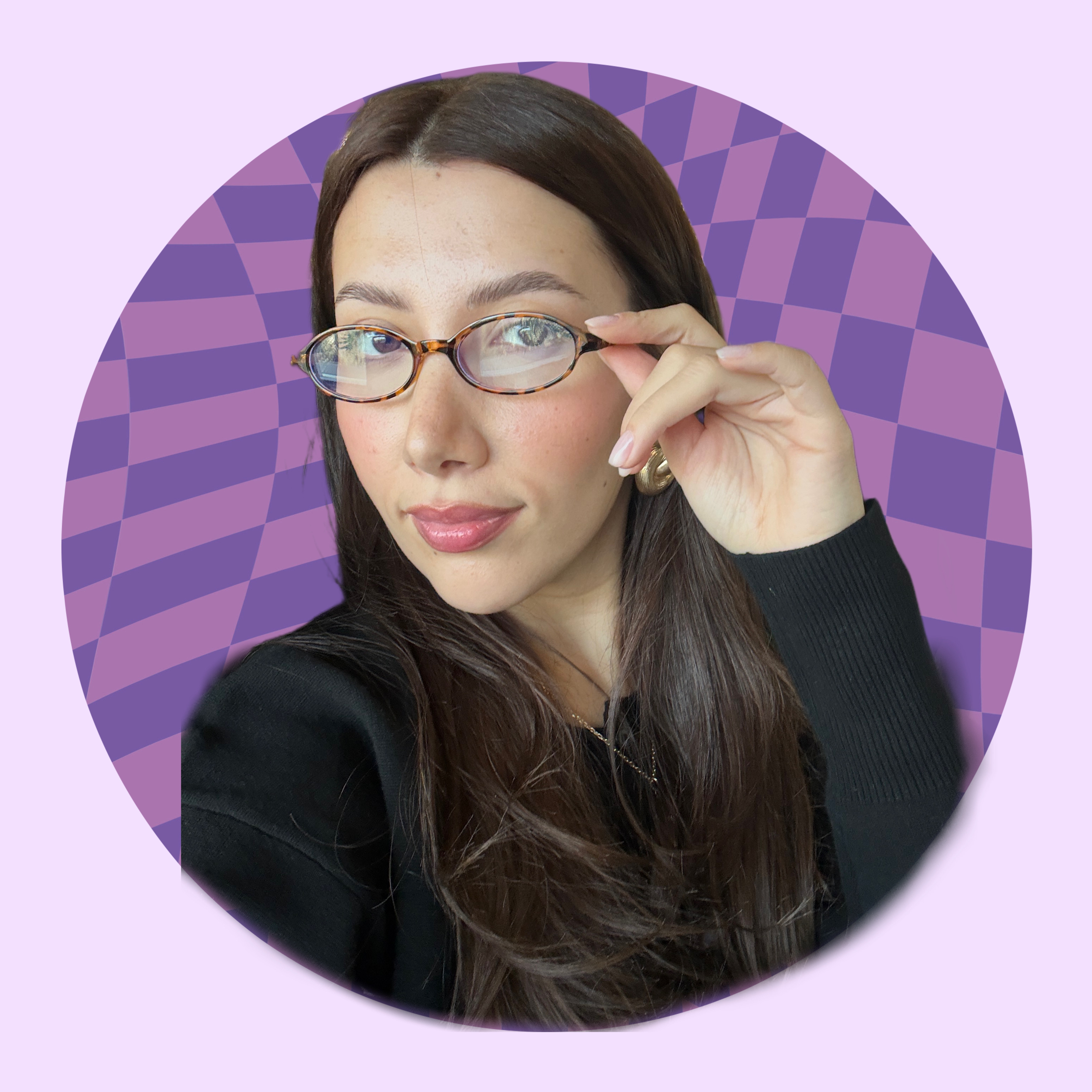 Portrait of Ani Grigoryan wearing glasses